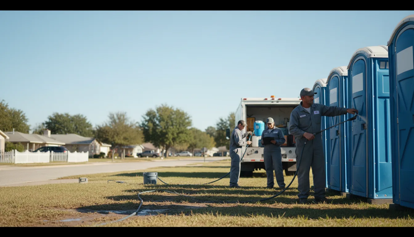 Long-Term Portable Toilet Rental in Gum Spring, VA near me